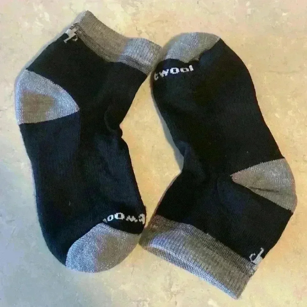 Smartwool Woman’s Everyday Light Cushion Ankle Boot Sock-Black-Size Small NWT